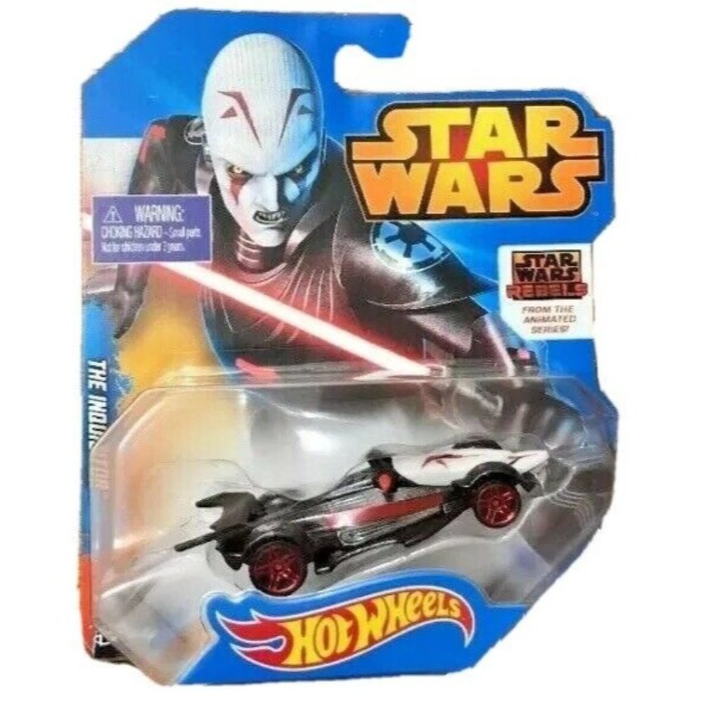 NEW Collectible Disney Hot Wheels Star Wars Inquisitor Die-cast Car Vehicle